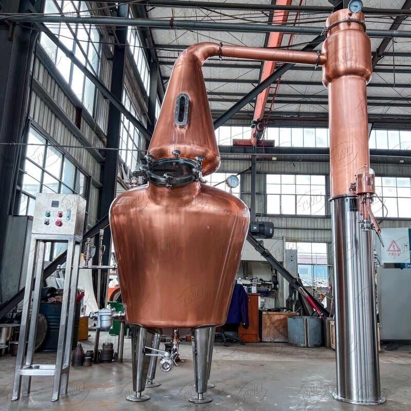 Copper Pot Still factory